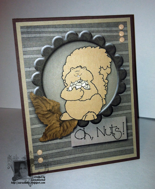 Sara's Creative Adventures Eureka Stamps Challenge 41 The Great Outdoors