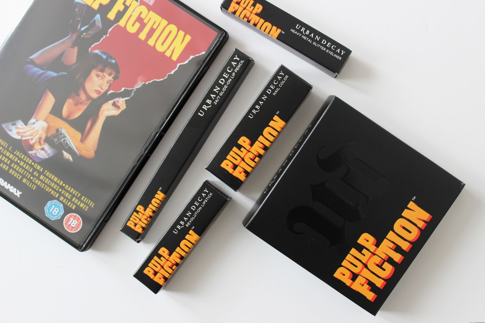 Urban Decay Pulp Fiction makeup collection