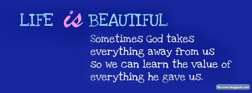 Beautiful Life Quotes For Facebook. QuotesGram