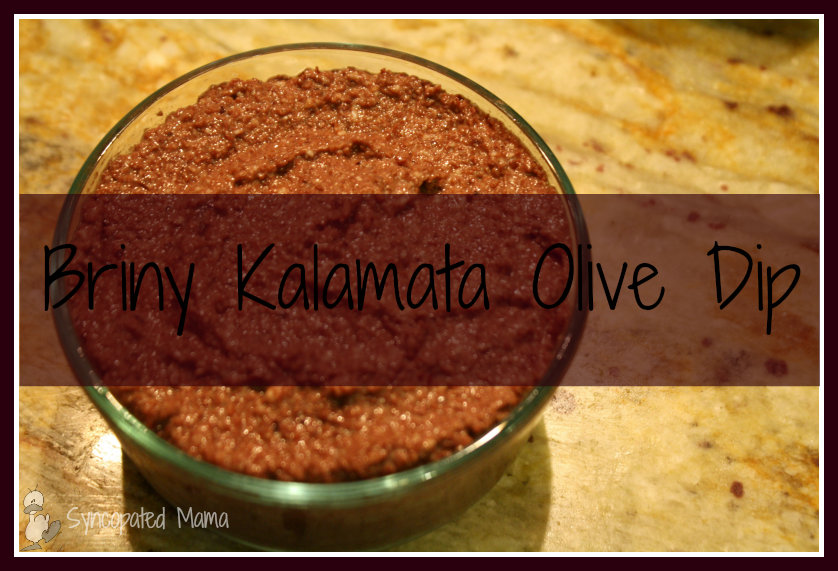 Syncopated Mama Briny Kalamata Olive Dip