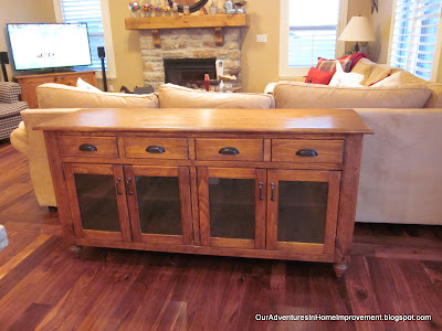 Our Adventures In Home Improvement Pottery Barn Inspired Buffet