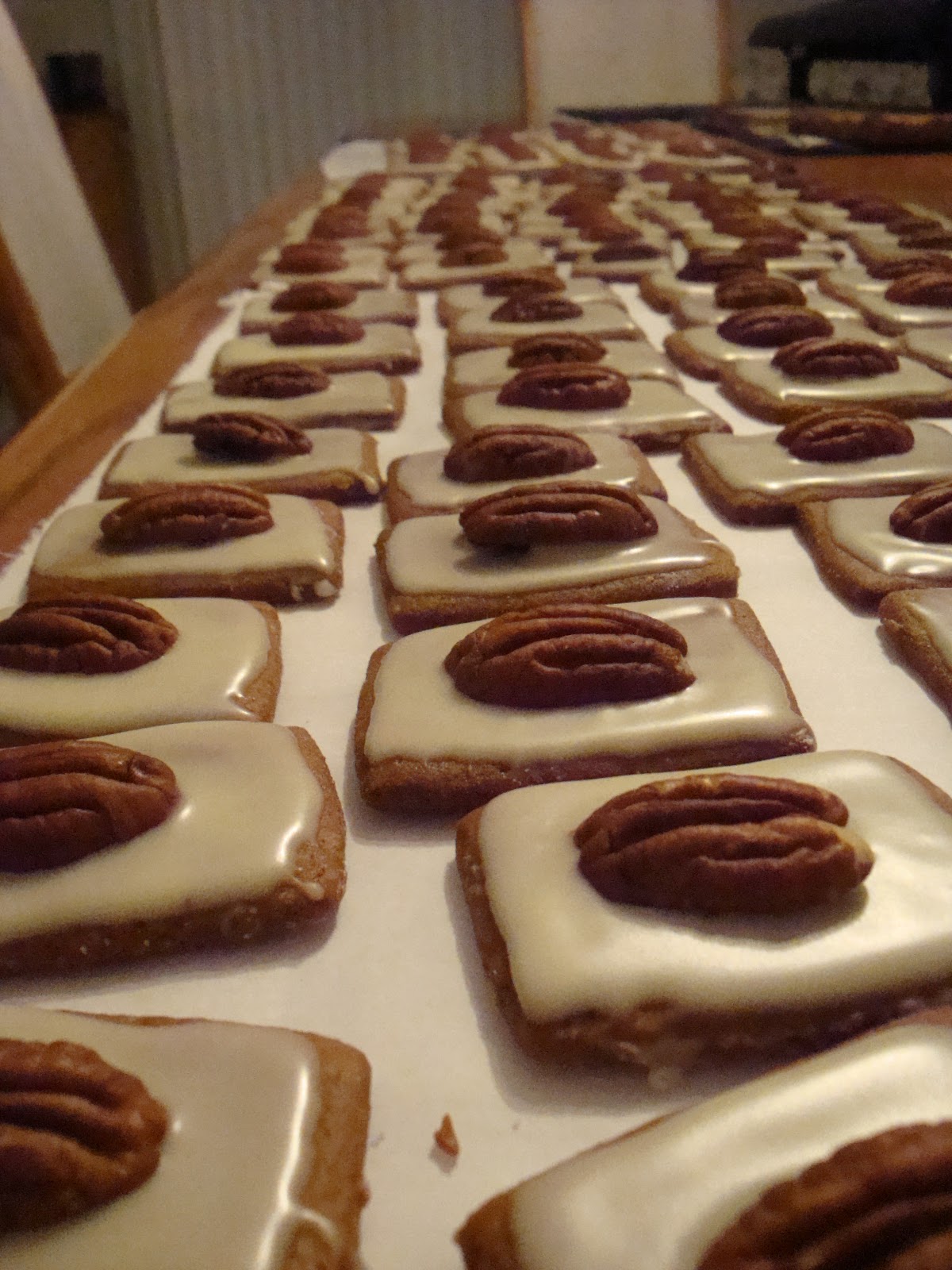 kimscookingfrenzy Holiday Baking German Anise Molasses Cookies