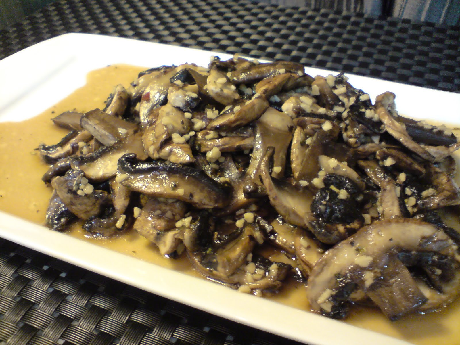 StirFry (Panfry) Portobello Mushroom Shan's Recipes