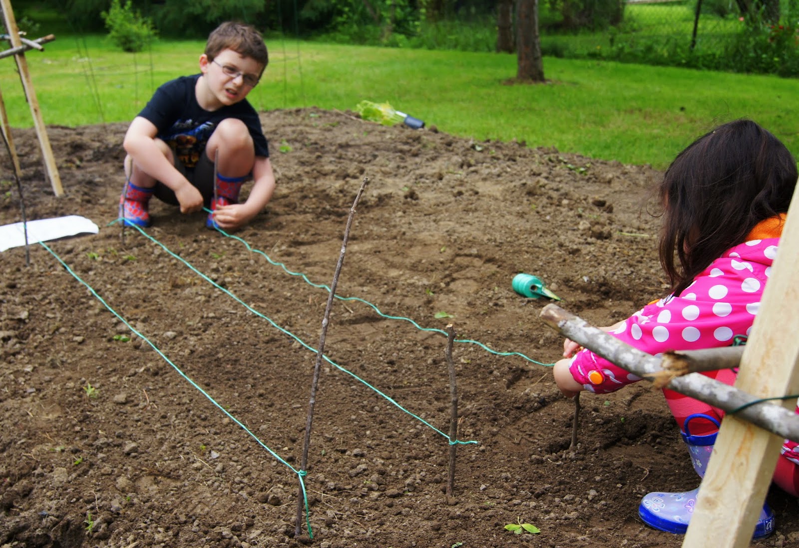 "Making Montessori Ours": Garden Planning For Kids, Kids Printable