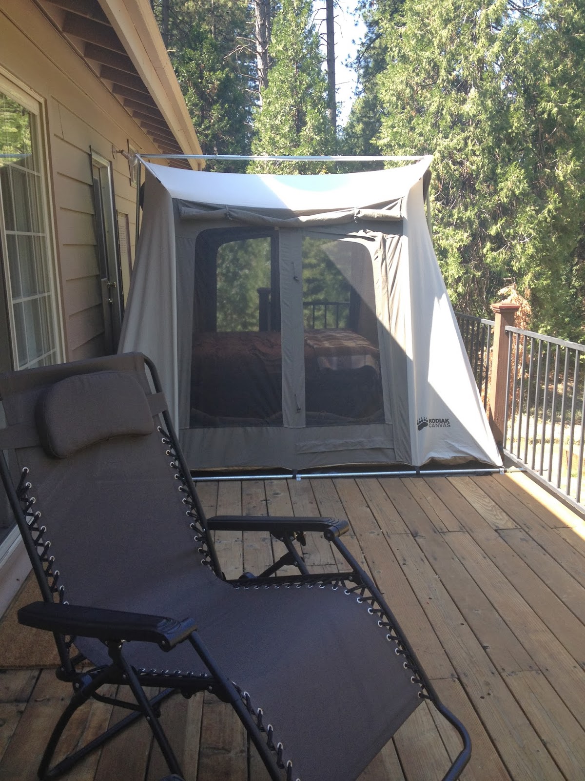 Family Tent Camping Enjoy Fall in a Kodiak Tent