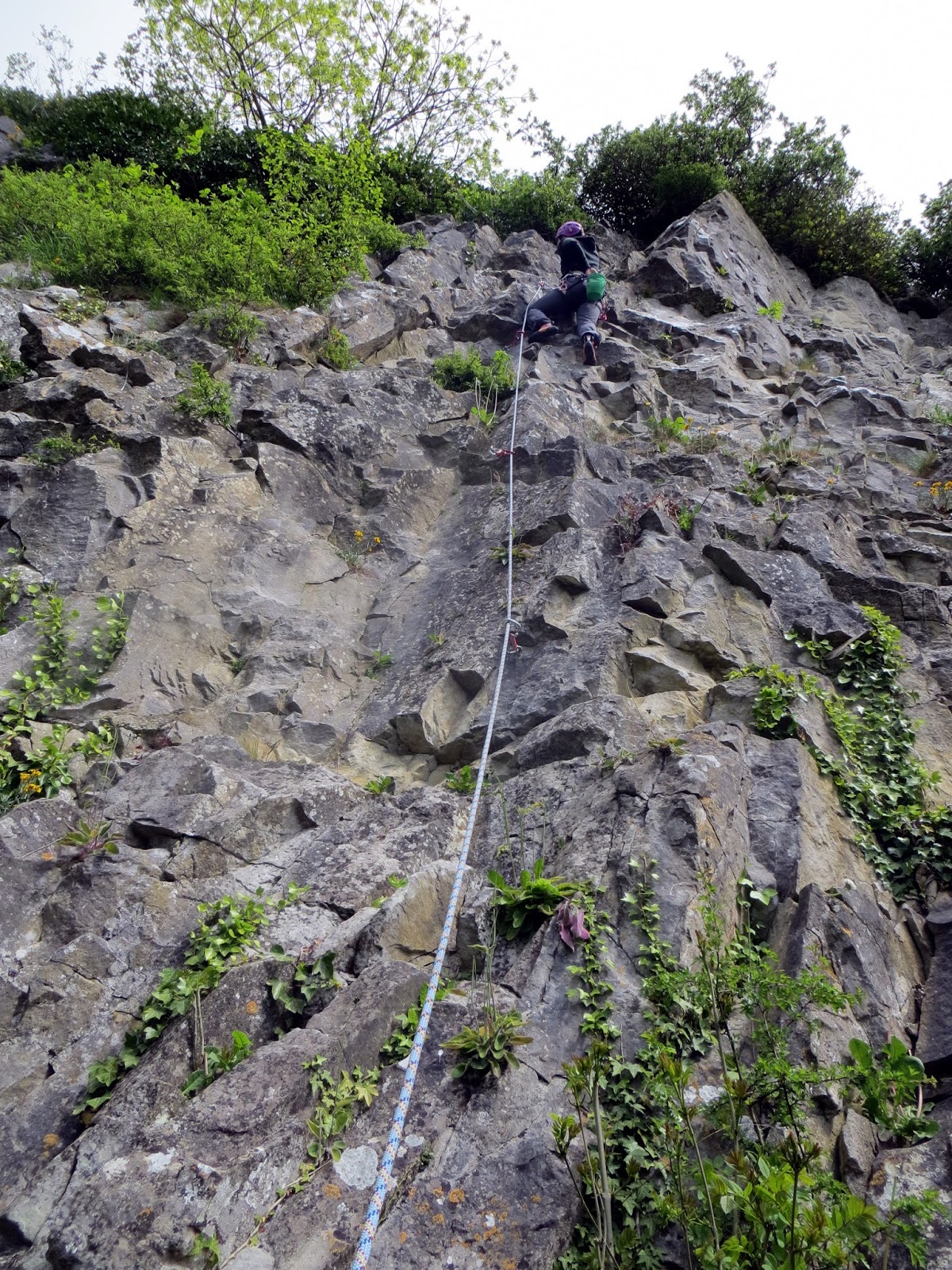 Sport Climbing on the Limestone cliffs of Yorkshire The Roaming Renegades