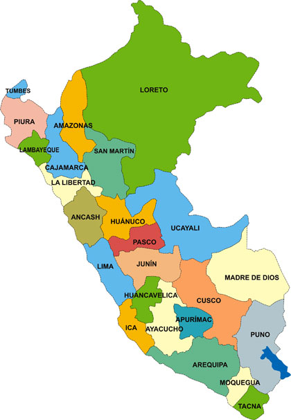 Download Mapa Politico Del Peru Con Sus Departamentos Gif