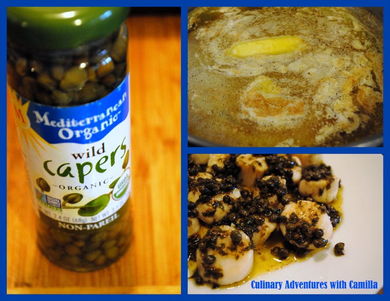 Weekends in a French Kitchen Scallops with Brown Butter & Capers