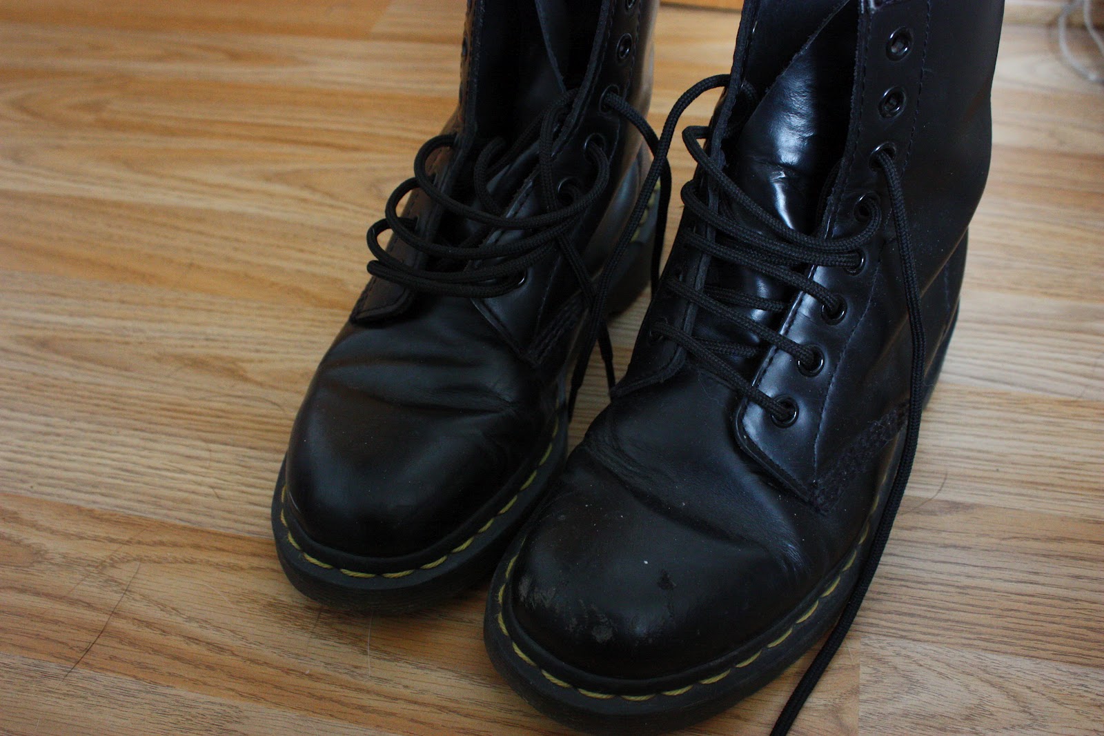scuffed dr martens