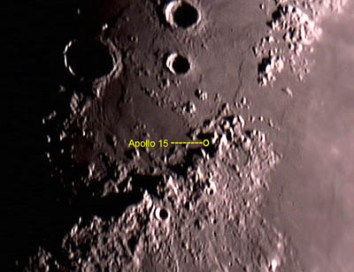 Apollo 15 landing site