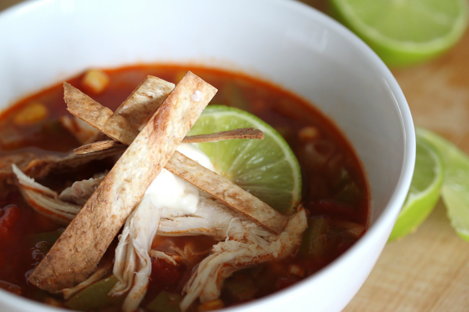 Weeknight Tortilla Soup Wandering Spice