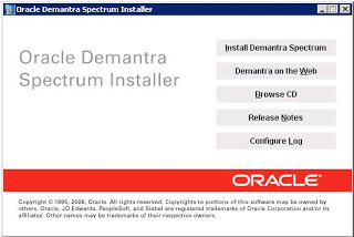 click install demantra spectrum
