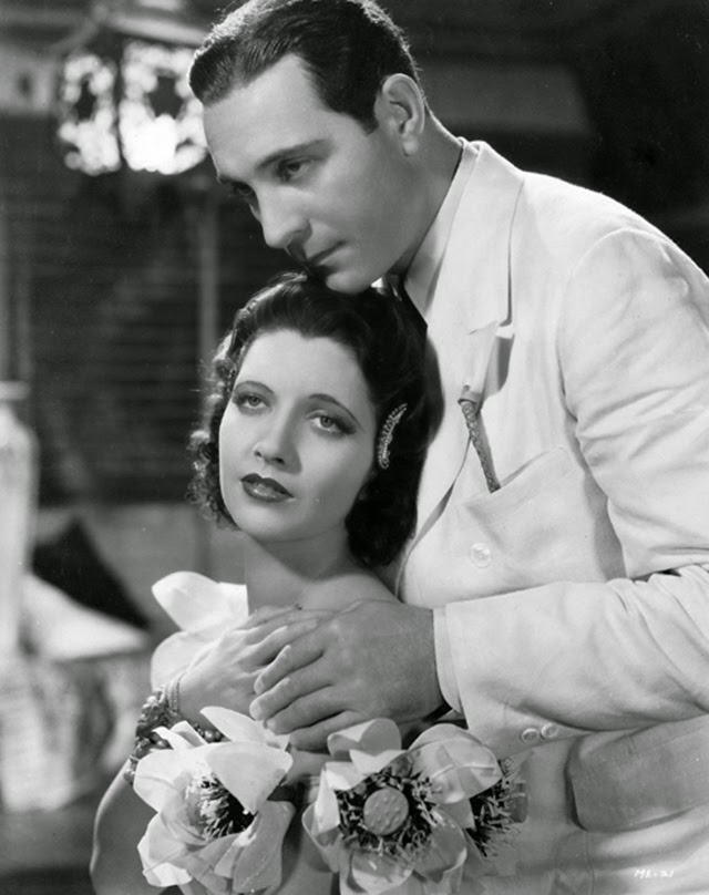 Amazing Historical Photo of Kay Francis with Ricardo Cortez in 1934 