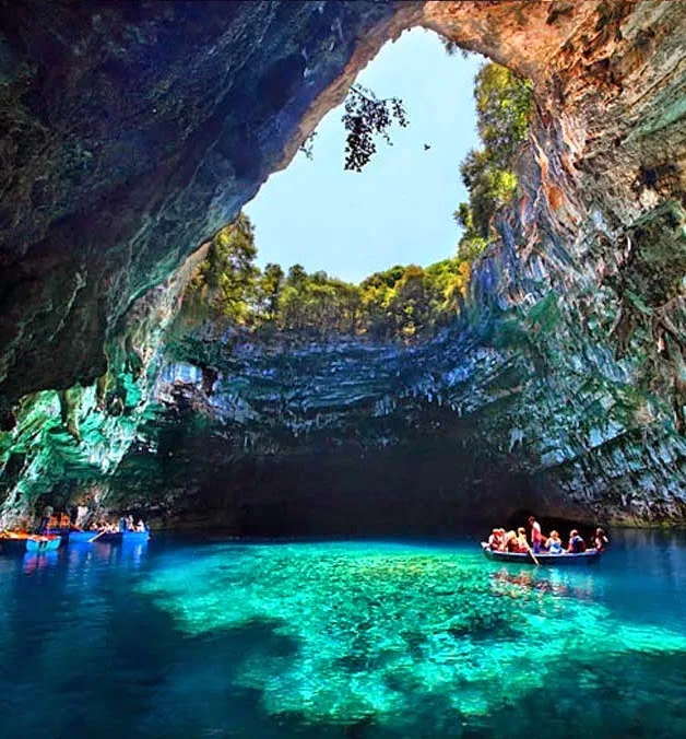 Melissani Cave ,Kefalonia,Greece