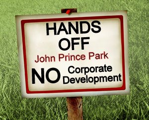 hands off our park