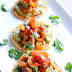 Shrimp and Guacamole Tostadas Recipe