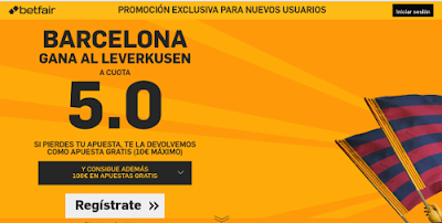 betfair Barcelona gana Bayer Leverkusen supercuota 5 Champions 9 diciembre betfair Barcelona gana Bayer Leverkusen supercuota 5 Champions 9 diciembre