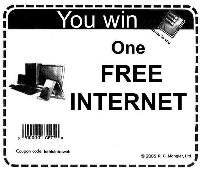 Well since ray is my partner we need a team we're against Dane as far as i'm concerned  You+win+one+free+internet+coupon