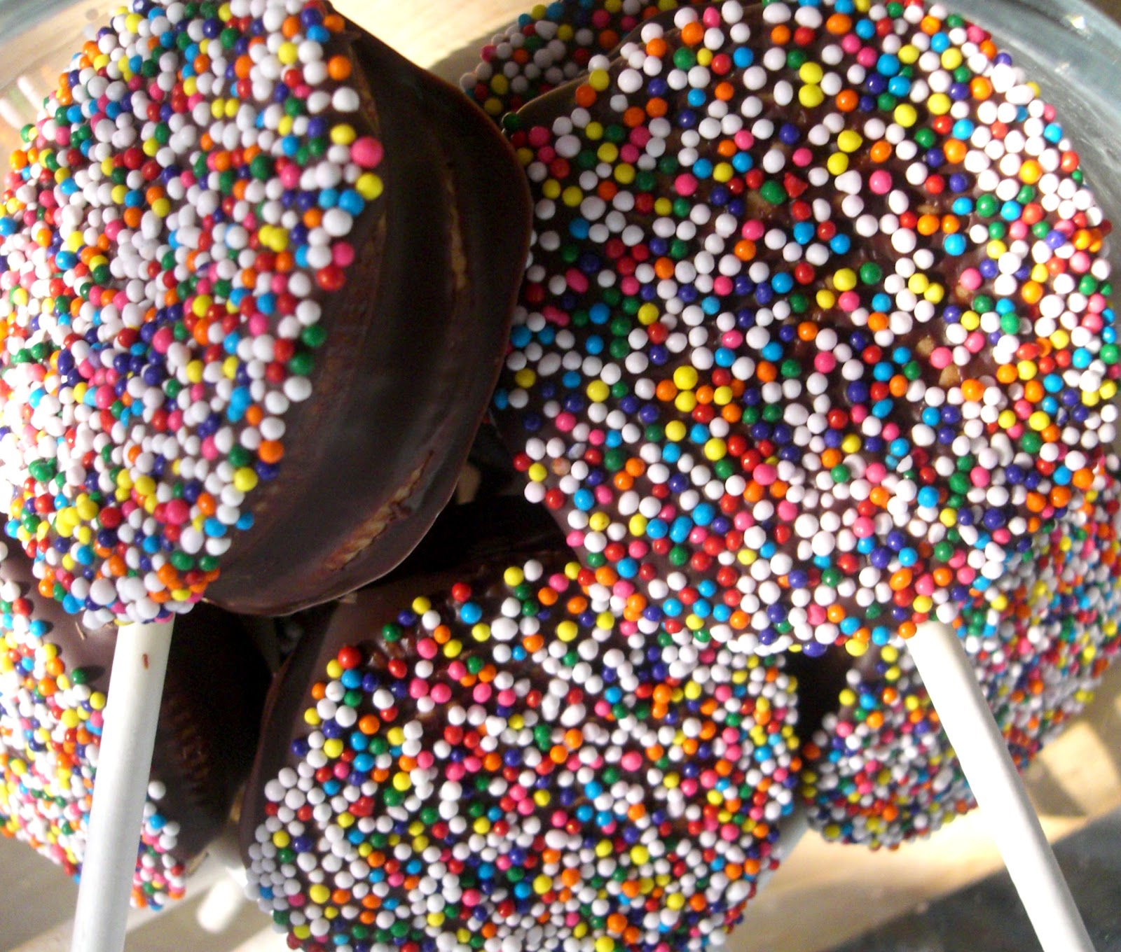 veggies on my plate Chocolate Covered Oreo Pops