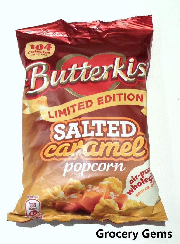Grocery Gems Butterkist Salted Caramel Popcorn Limited Edition