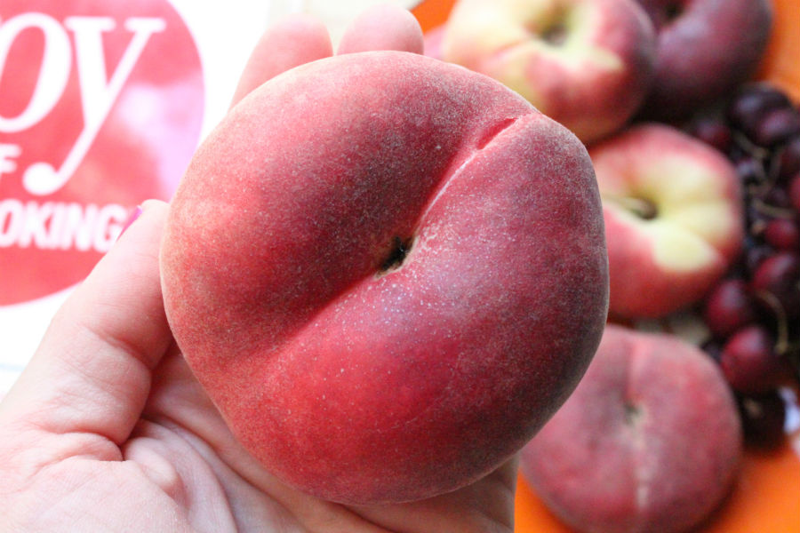 corner blog donutshaped donut peach mini clafoutis