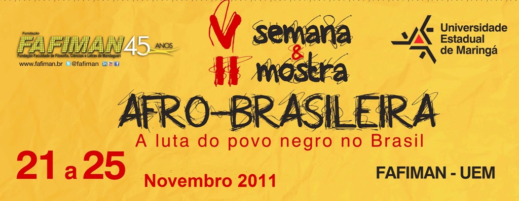 V Semana Afro-brasileira
