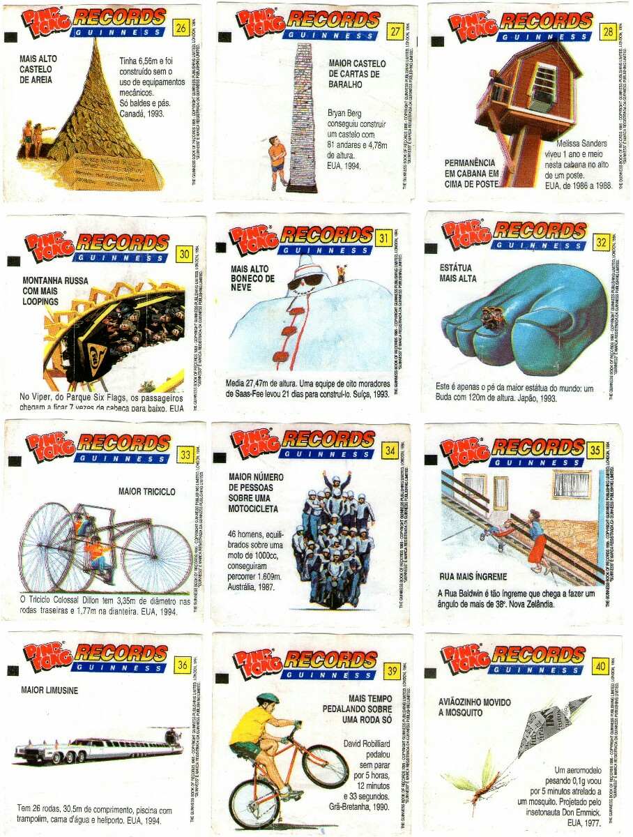 É da sua época? [1990] Ping Pong Record Guiness