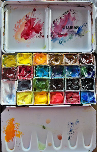 gouache palette box