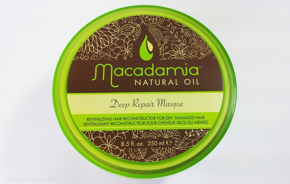 Macadamia Natural Oil Deep Repair Masque Mateja S Beauty Blog