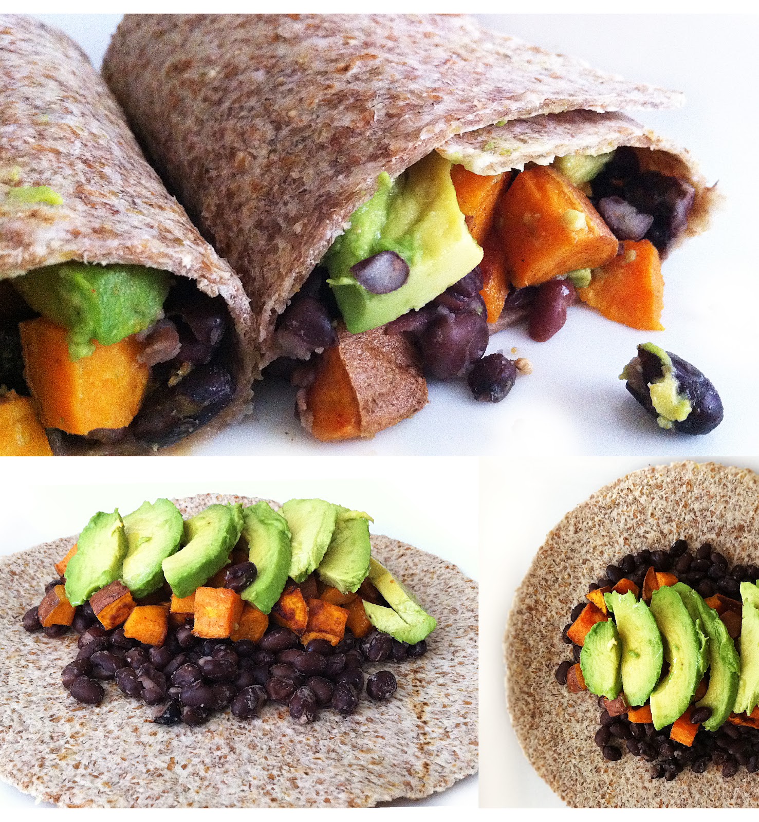 Made to Create Roasted Sweet Potato Burrito