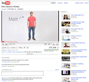The normal landingpage to a YouTube video looks like this: (yt with sidebars)