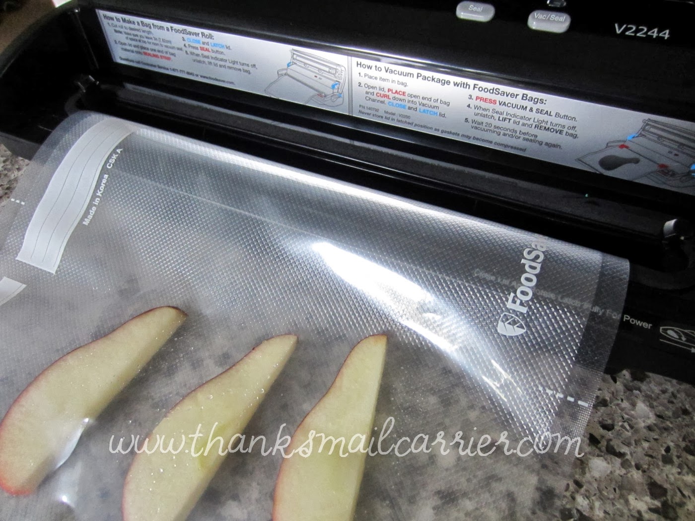 Thanks, Mail Carrier 'Save the Season' with FoodSaver {V2244 Vacuum