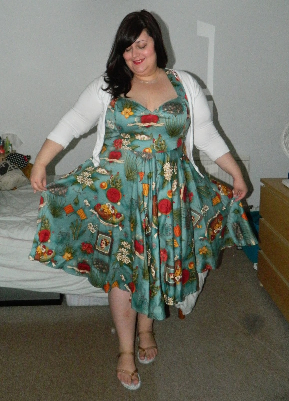 frida kahlo dress plus size