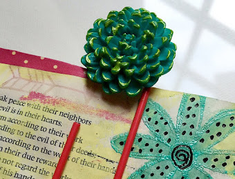 Add a "POP" of Spring to your art journaling...