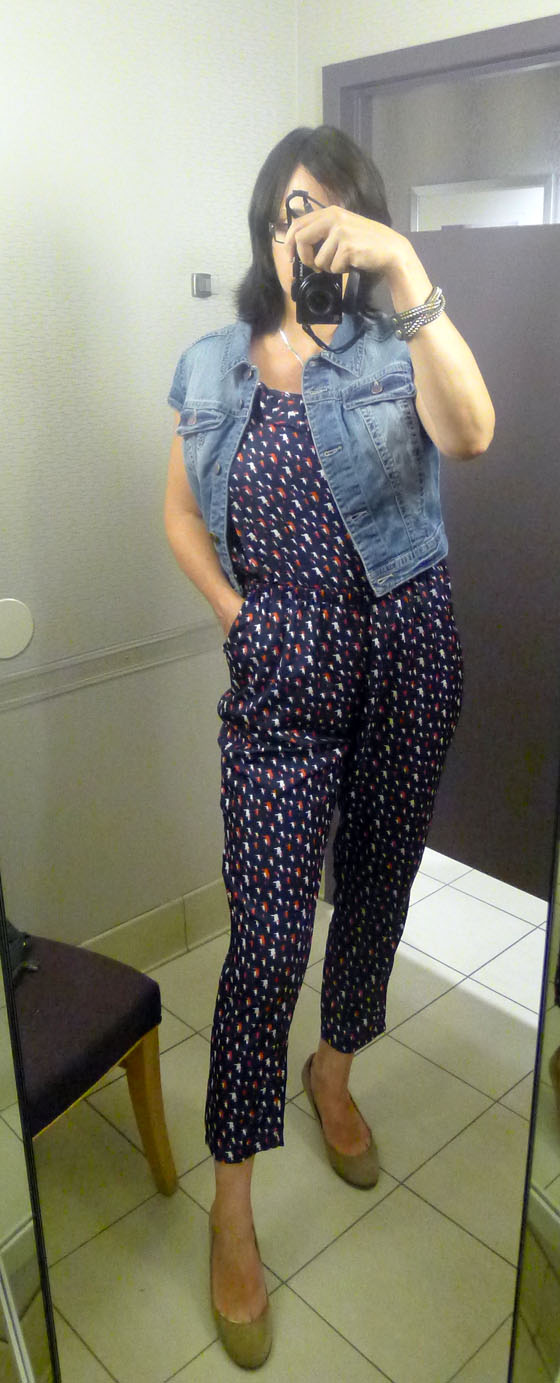 denim jumpsuit jcpenney