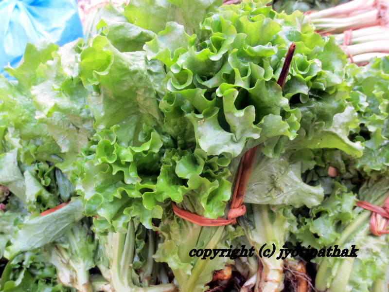 Taste of Nepal Green Leafy Vegetables सागपात हरु (Part 3)