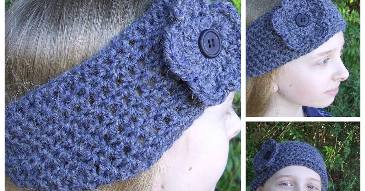 FitzBirch Crafts: Chunky Crochet Headband