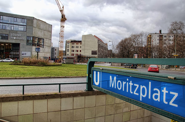 Baustelle Erweiterung AUFBAU HAUS, Planet Modulor, Moritzplatz, Oranienstraße, 10969 Berlin, 08.01.2014