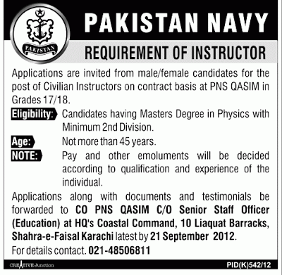 Pak Navy Ad