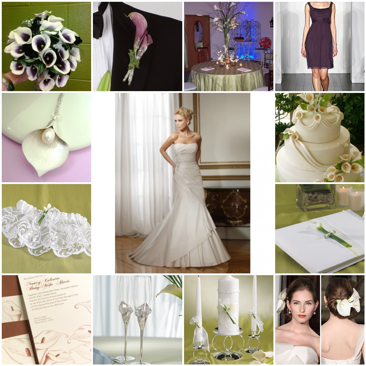 Calla Lily Centerpieces