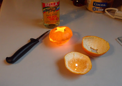 Olive oil clementine tangerine candle lanterns all natural eco do it yourself