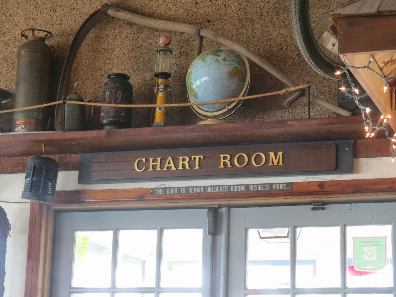 Chart Room Menu Crescent City