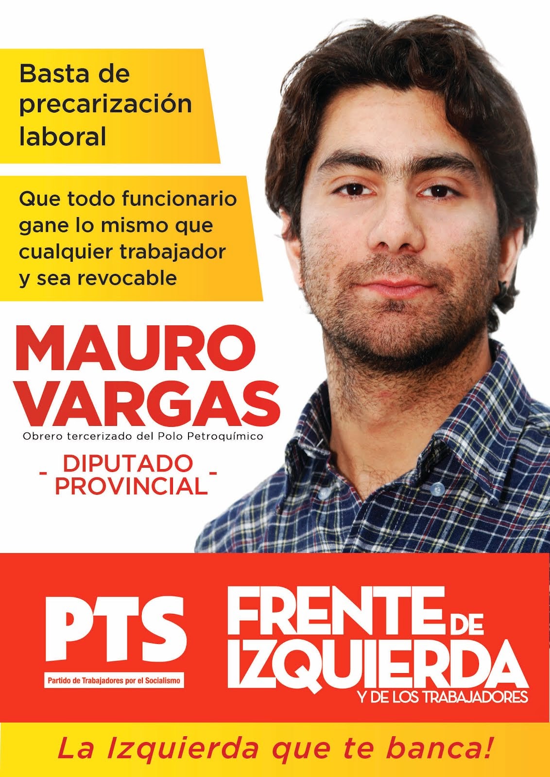 Mauro Vargas, candidato a Diputado Provincial