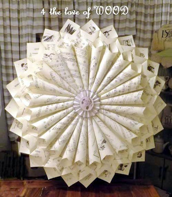 4 the love of wood sheet music wreath tutorial sheet music wreath
