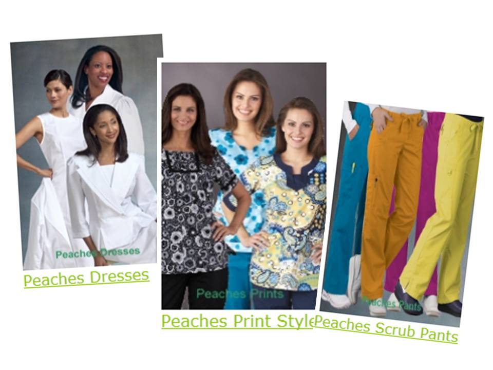 Visit Malaysia Peaches Medical Scrubs and Uniforms