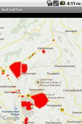 Android Beginning Bunch Android Draw Multiple Polygon On Map Overlay