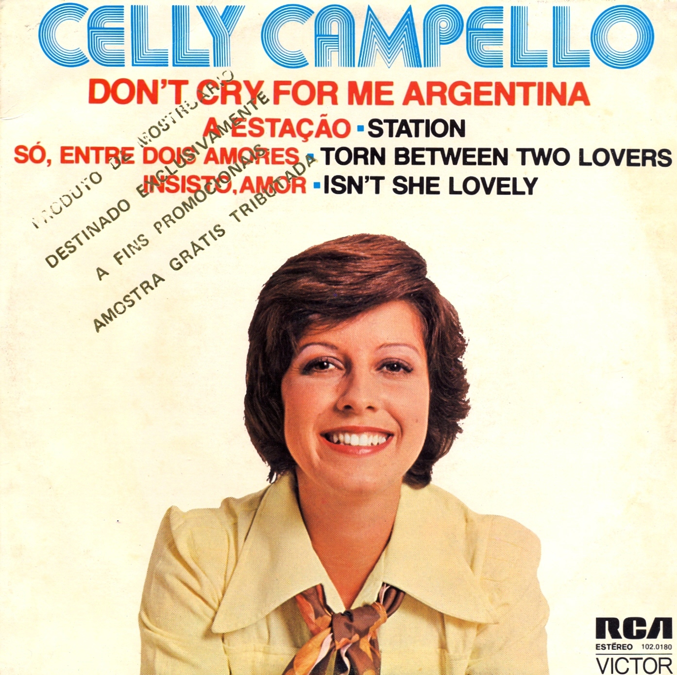 cellycampello Capa do EP Dont’t Cry For Me Argentina