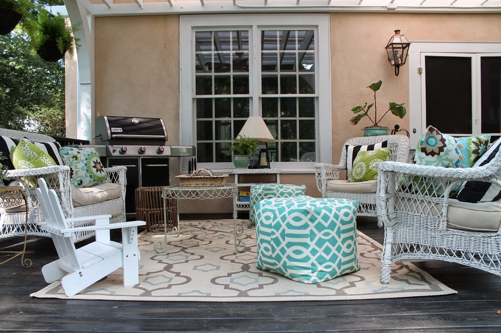 Designing Domesticity Back Porch Makeover Details