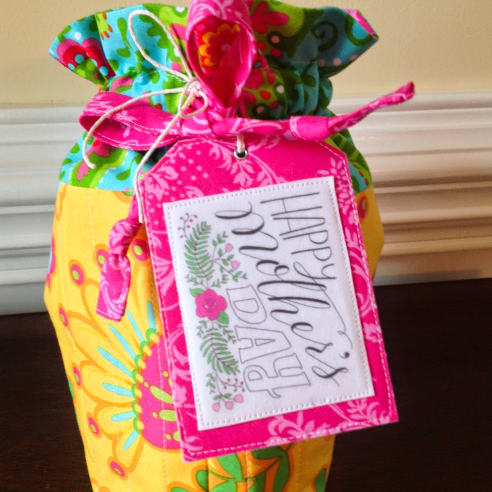 . Quilted Drawstring Bags