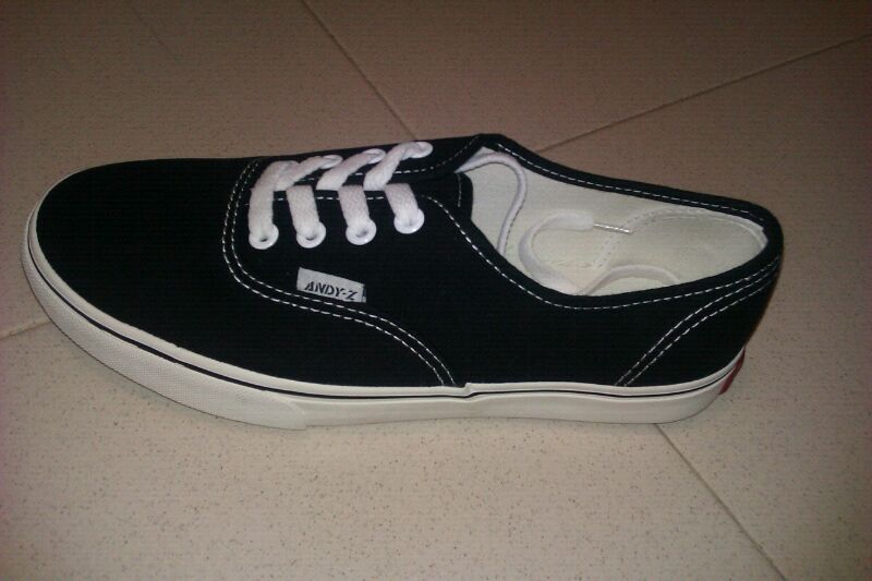 vans negras imitacion vans negras imitacion